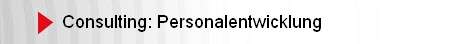 Consulting: Personalentwicklung